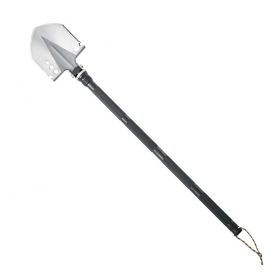 Folding Multitool Camping Survival Shovel for Outdoor Hiking (Color: Black, Type: 13 in 1)