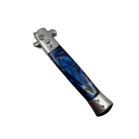 9 Automatic Out-The-Side Knife (Color: Carbon Fiber)